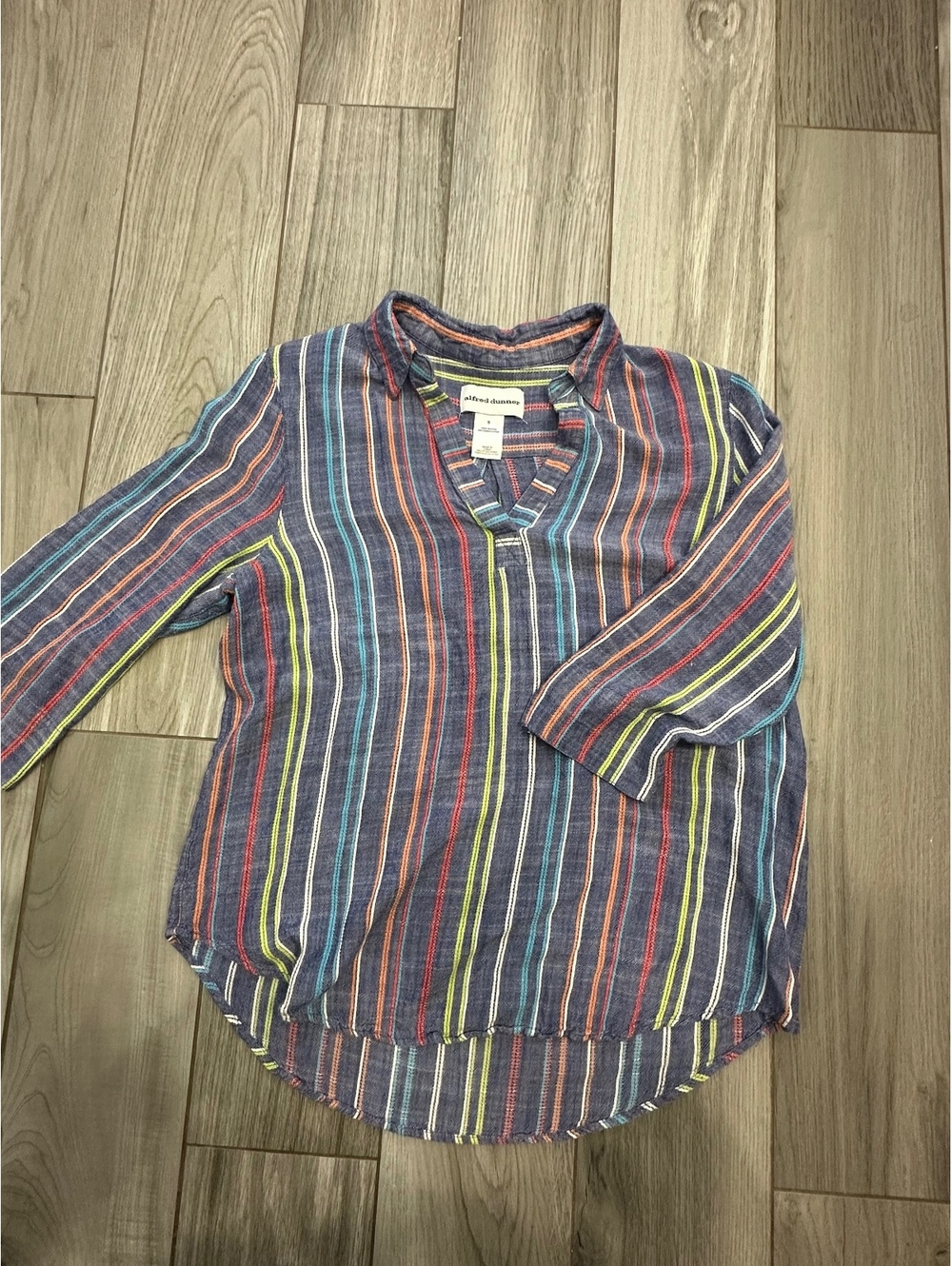 Alfred Dunner Women's Striped Blouse Size S